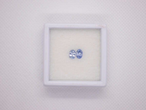 Blue sapphire Oval Size 6x4 Pcs 2 Cts 1.09 No:394