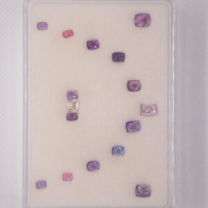 Sugalop Sapphire Cushion Size 4x3,5x4,6x5,7x5,5.5x4.5 Pcs 16 Cts 11.85