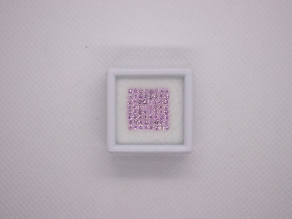 Pink sapphire Round 1.75 Round Pcs 49 Cts 1.4