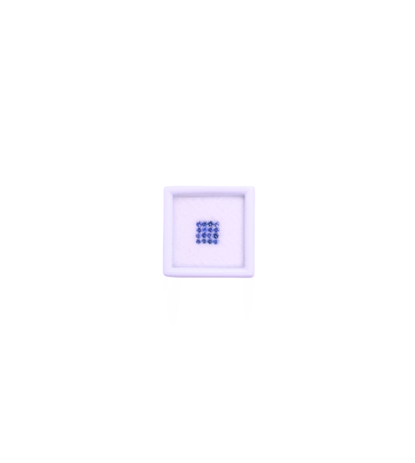 Blue sapphire Round 1.75 Size 16 Pcs 0.37 Cts Grade I