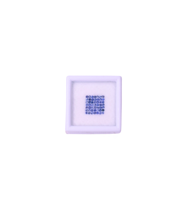 Blue sapphire Round Size 1.3 49 Pcs 0.53 Cts II Quality No:649