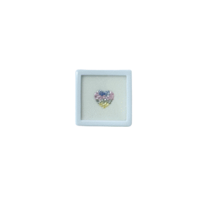 No:2039 Rainbow Sappahire Round 0.62 Cts