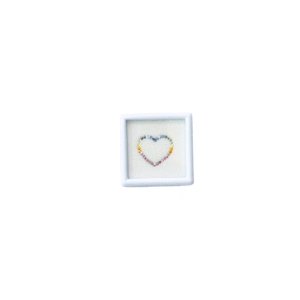 No:2529 Rainbow sapphire Round 8.07 Cts